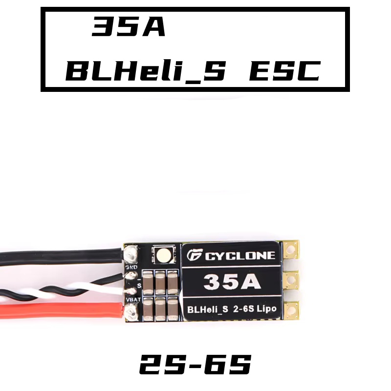 Fpv Drone Quadcopter - Cyclone 35A BLHeli_S ESC - szybka