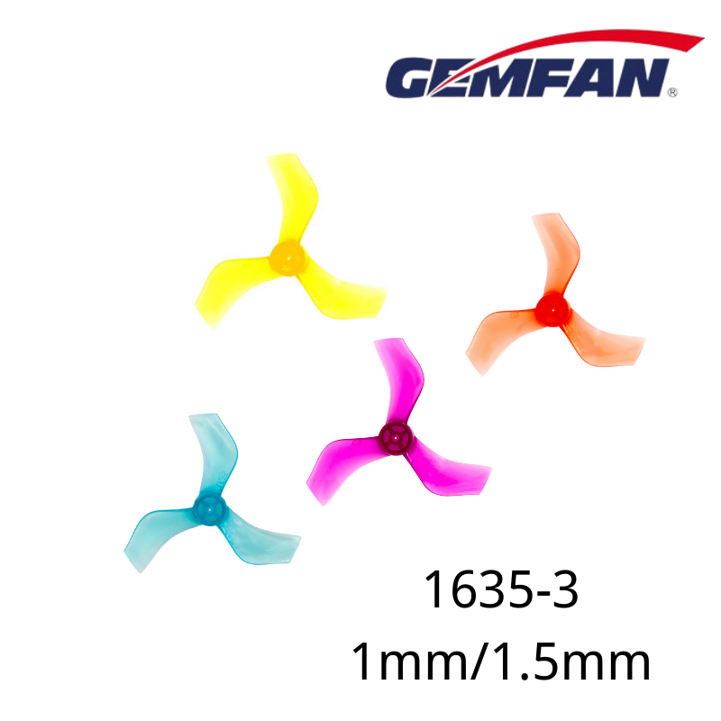 Fpv Drone Propeller - Śmigła Gemfan 1635 40mm 3-łopatowe, 8