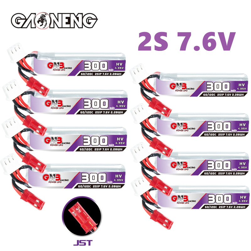 Fpv Drone Battery - GAONENG GNB 2S 7.6V 300mAh 60C/120C