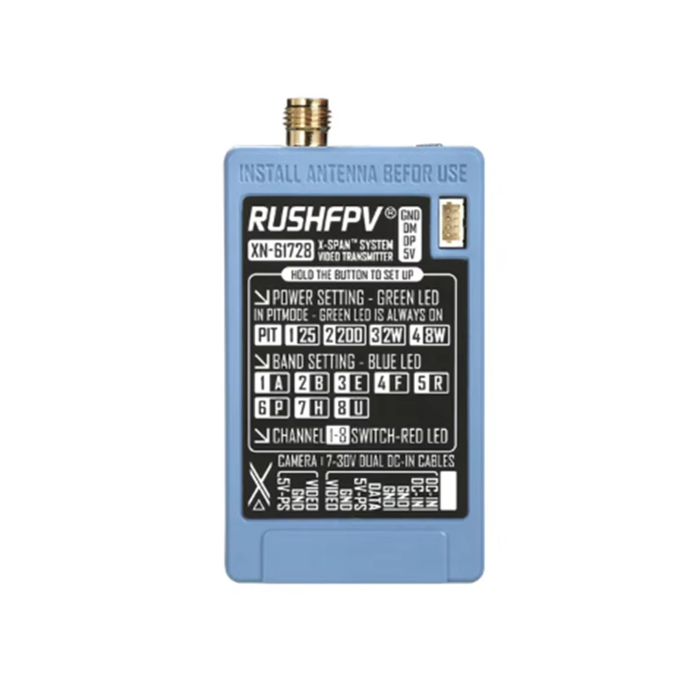 RUSHFPV 6.1‑7.2G 8W X61728 VTX – Fpv Drone Antenna recenzja i cena