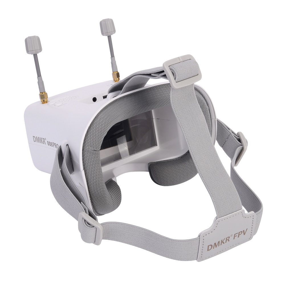 Okulary FPV 008D PRO Białe z D – Fpv Drone Goggles recenzja i cena