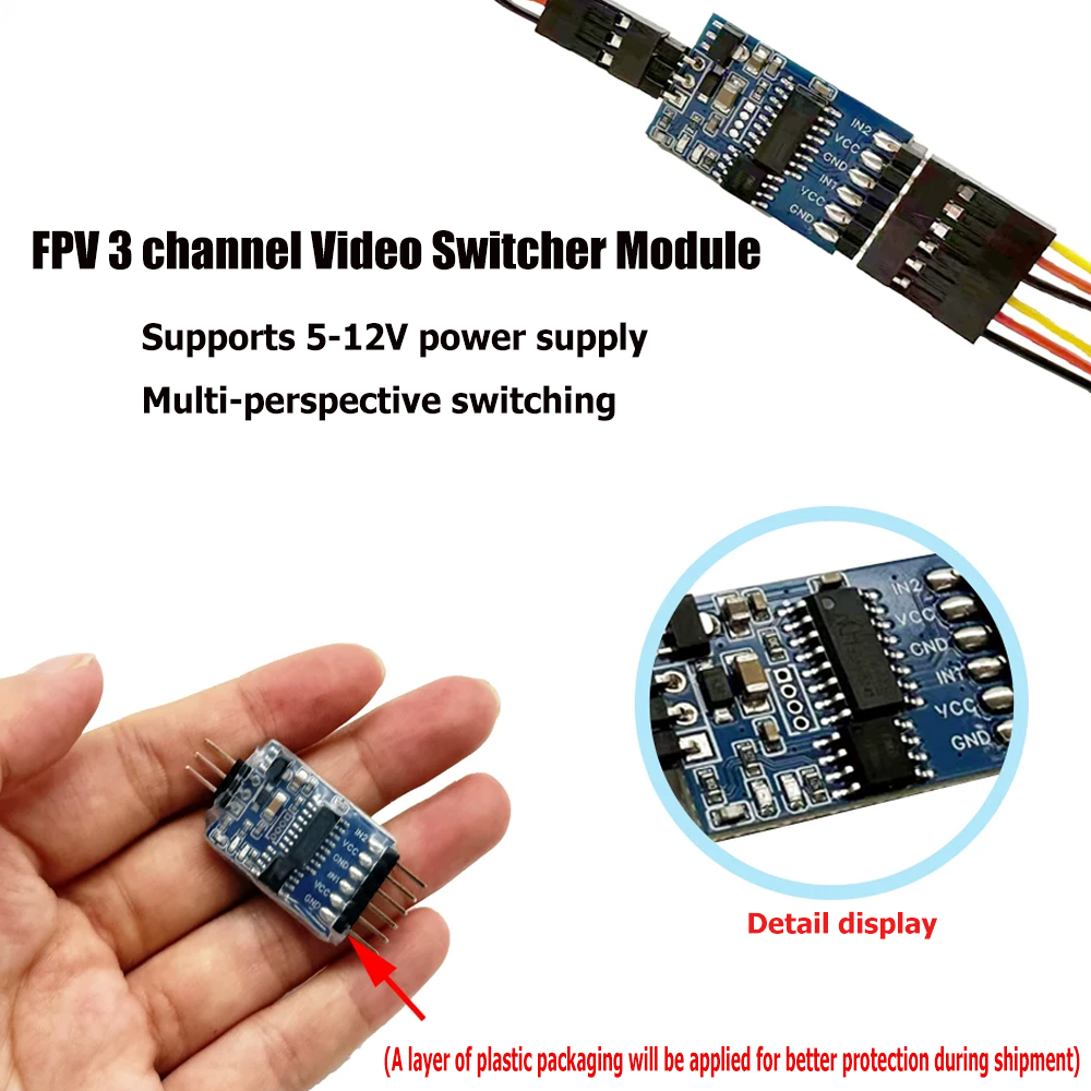 Moduł przełącznika wideo 5.8G  – Fpv Drone Battery recenzja i cena