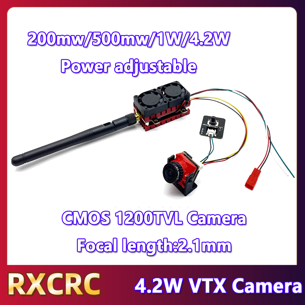 RXCRC 5.8G 48CH 4.2W Nadajnik  – Fpv Drone Frame recenzja i cena