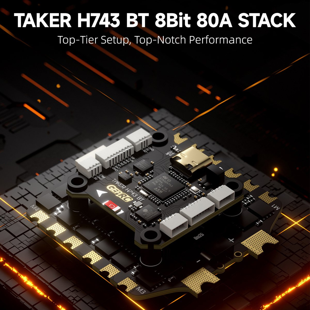 GEPRC TAKER H743 BT 8Bit 80A S – Fpv Drone Esc recenzja i cena