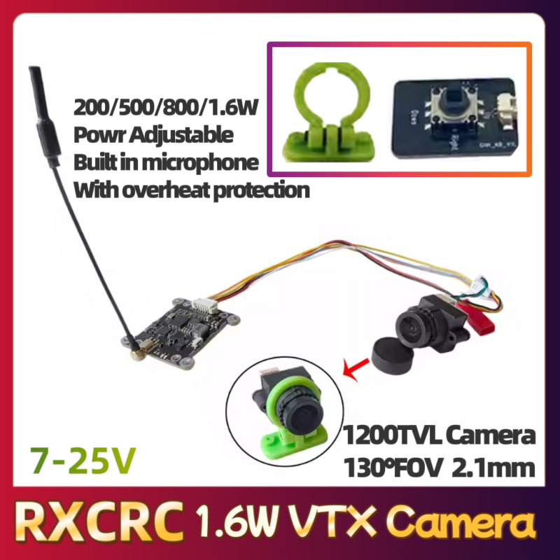 Moduł RXCRC 5.8G 48CH 1.6W VTX – Fpv Drone Frame recenzja i cena
