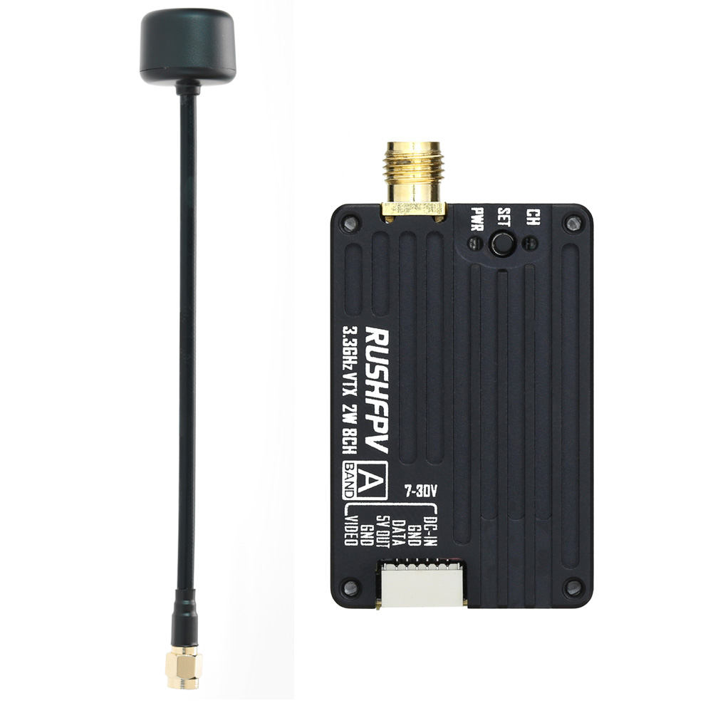 RUSHFPV 3.3G 2W VTX Nadajnik F – Fpv Drone Antenna recenzja i cena